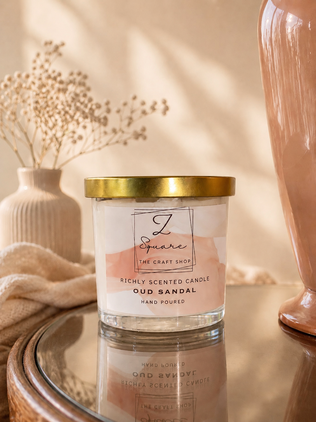 Oud Sandal Scented Candle | ZSC