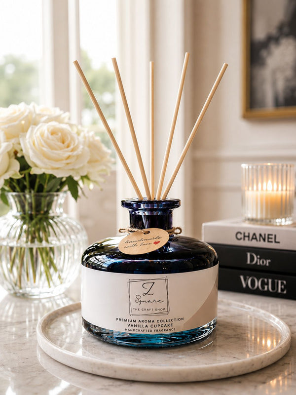 Premium Aroma Reed Diffuser – Handcrafted Home Fragrance | ZSC - Z Square Reed Diffuser