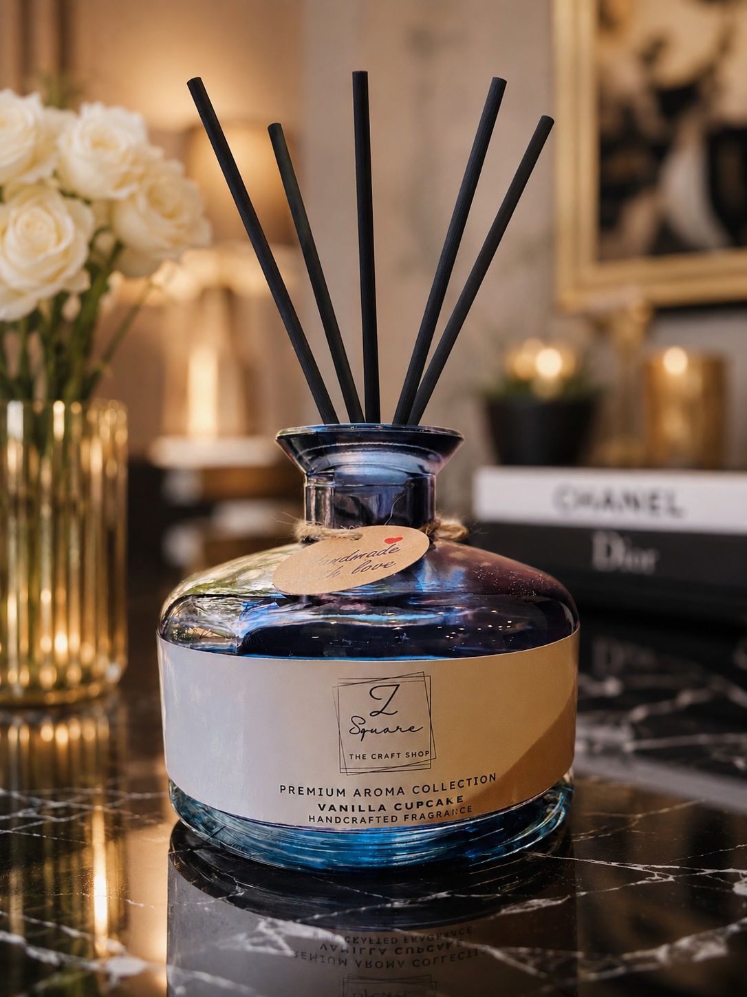 Premium Aroma Reed Diffuser – Handcrafted Home Fragrance | ZSC - Z Square Reed Diffuser