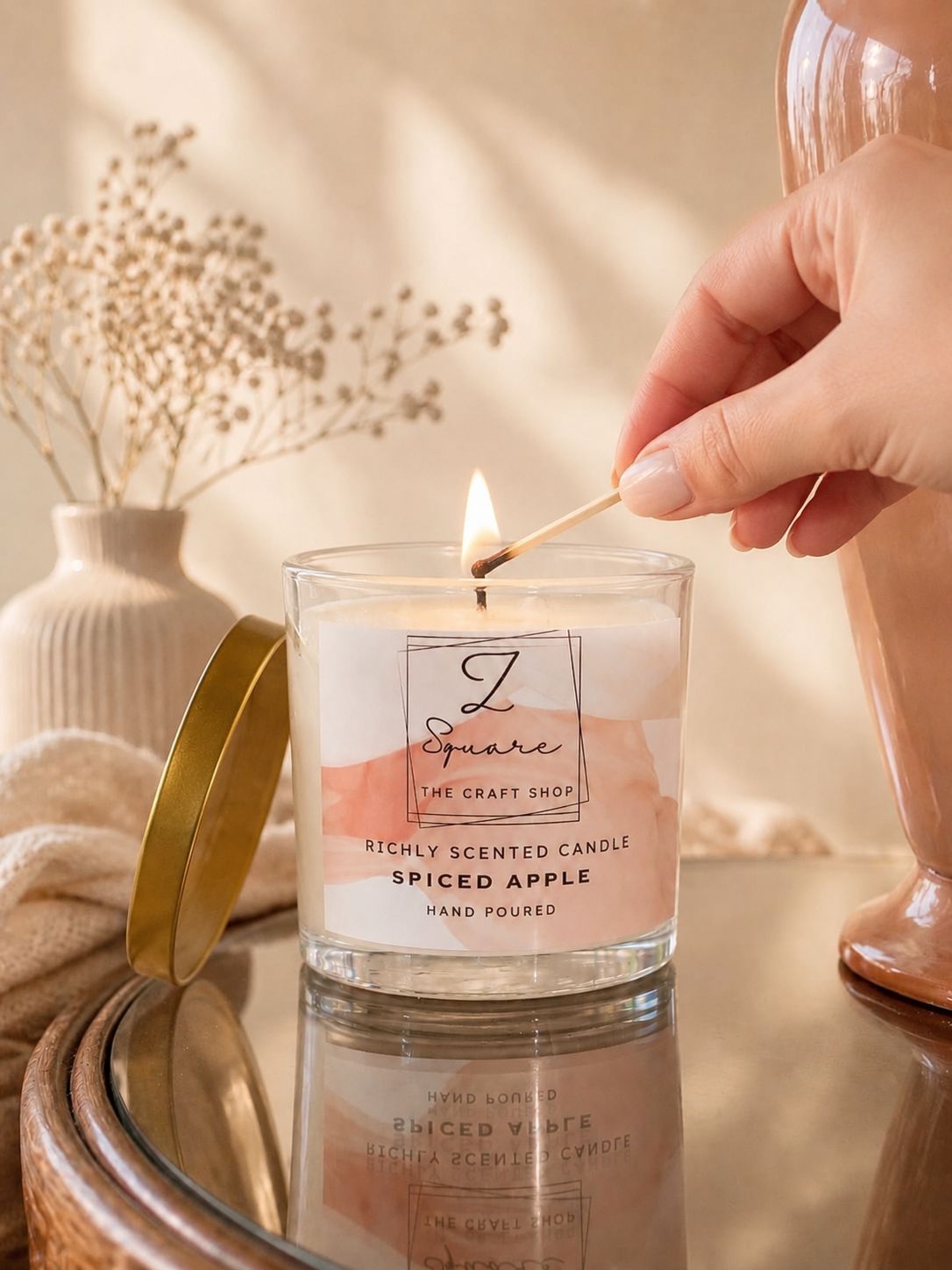 Spiced Apple Scented Candle | ZSC
