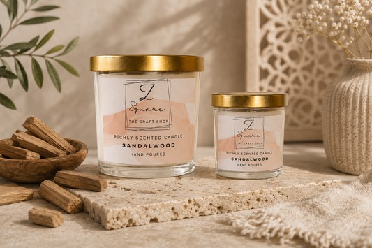 Sandalwood Scented Candle | ZSC